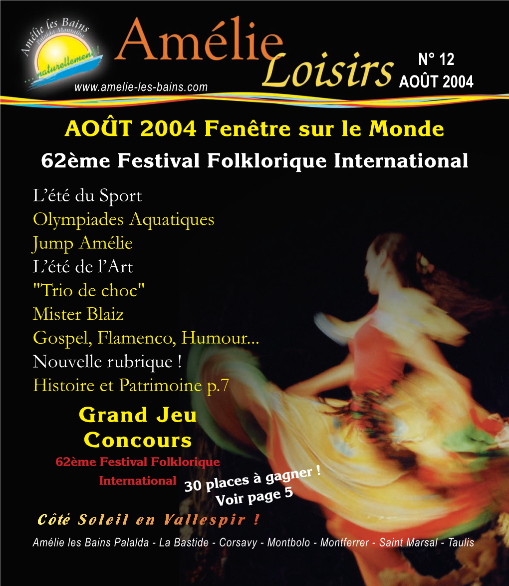 AOÛT 2004 Fenêtre Sur Le Monde
