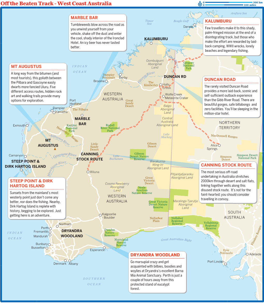 Off the Beaten Track - West Coast Australia E# 0 250 Miles