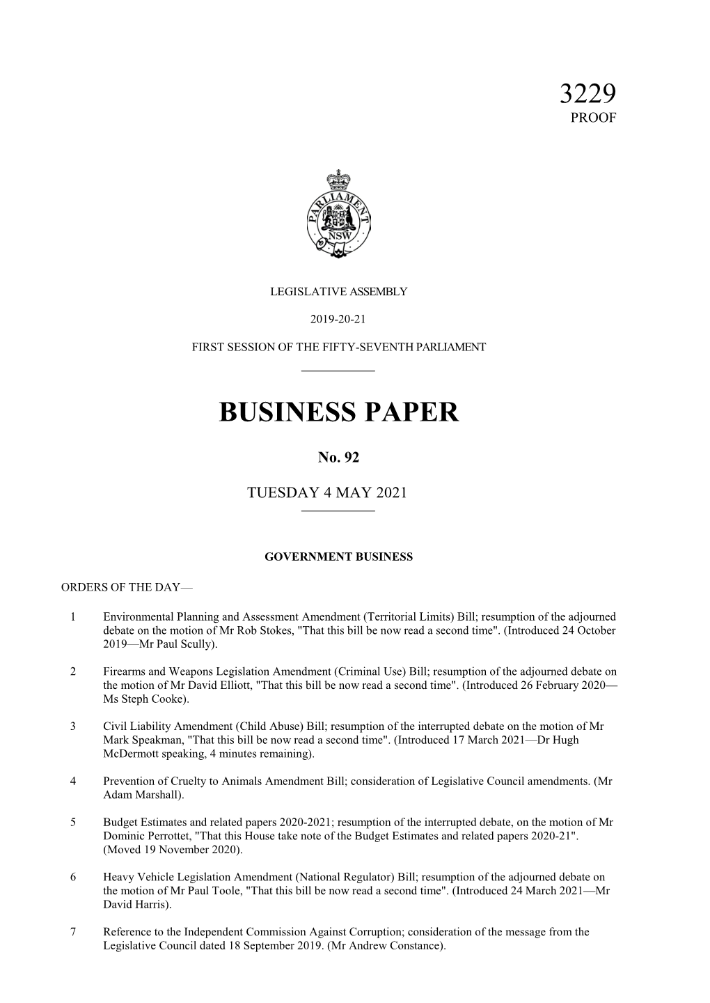 3229 Business Paper