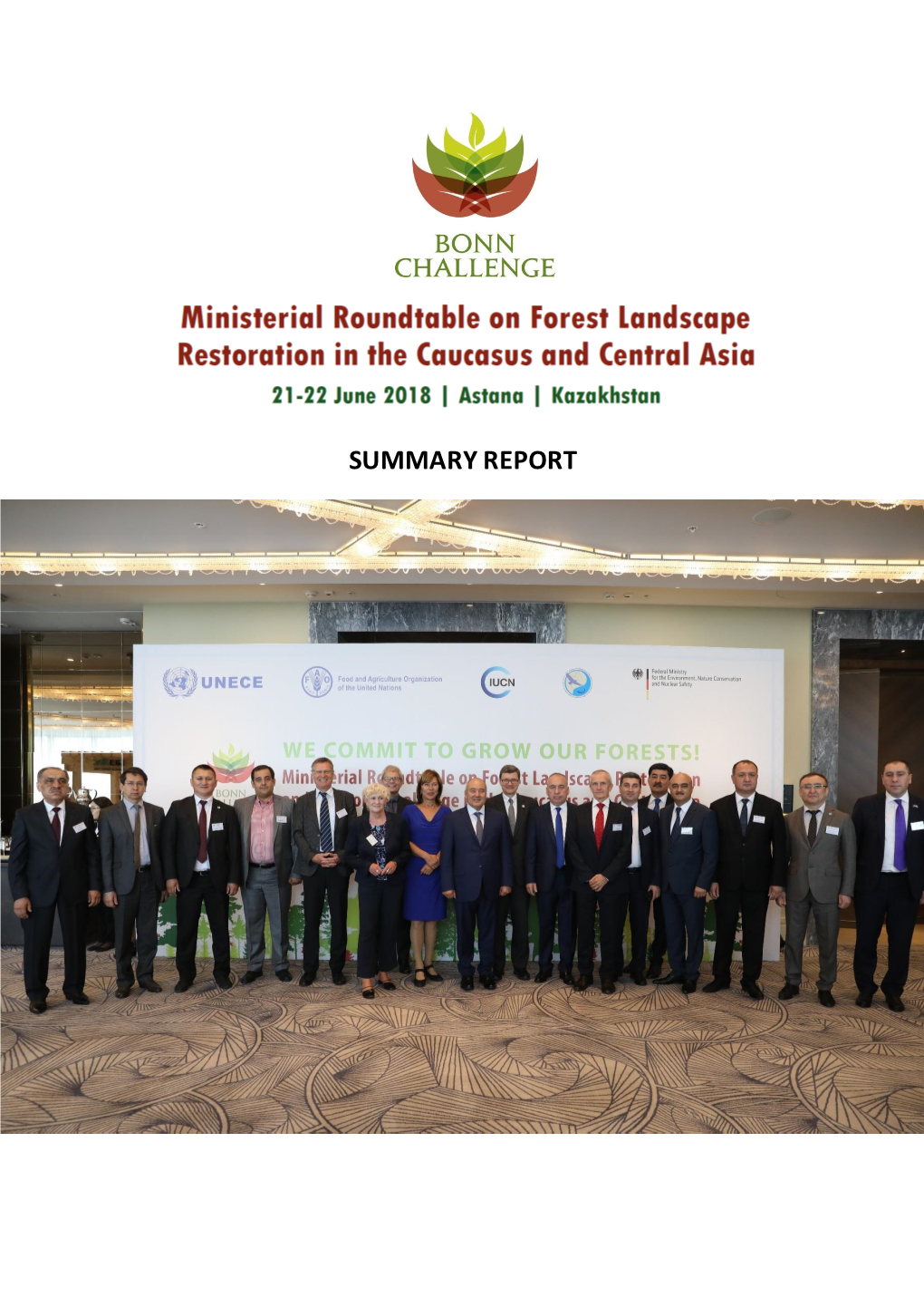 Ministerial Roundtable on Forest Landscape Restoration in the Caucasus and Central Asia