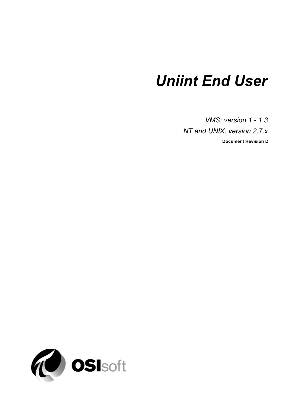 Uniint End User