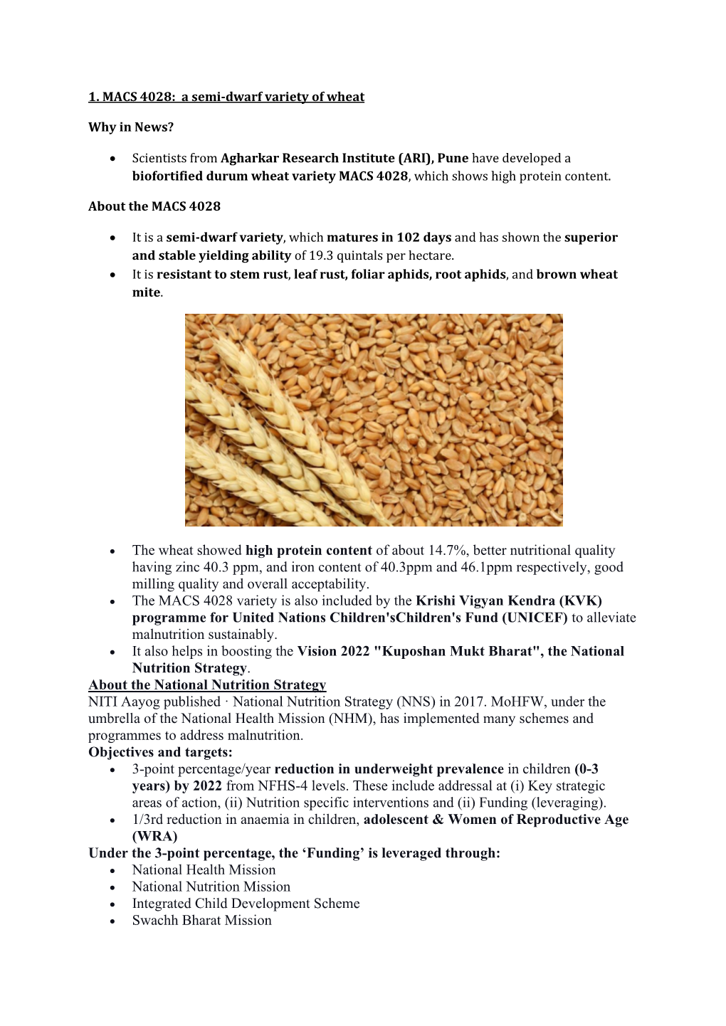 The Wheat Showed High Protein Content of About 14.7