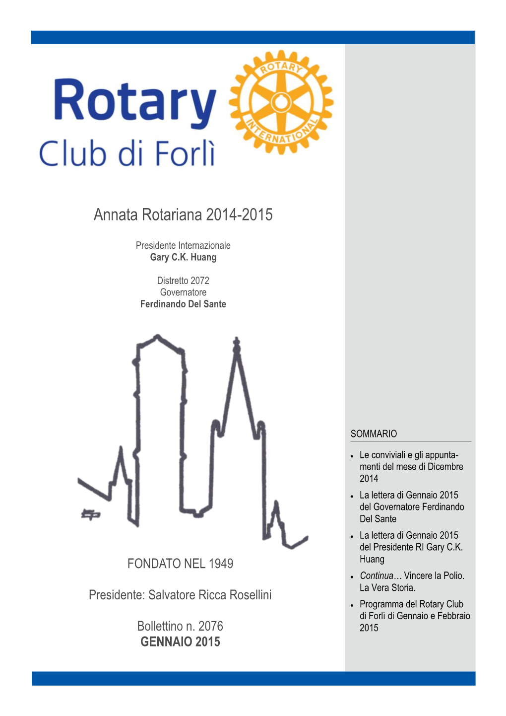 Annata Rotariana 2014-2015