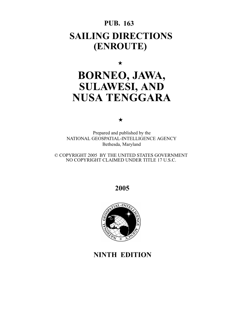 Borneo, Jawa, Nusa Tenggara