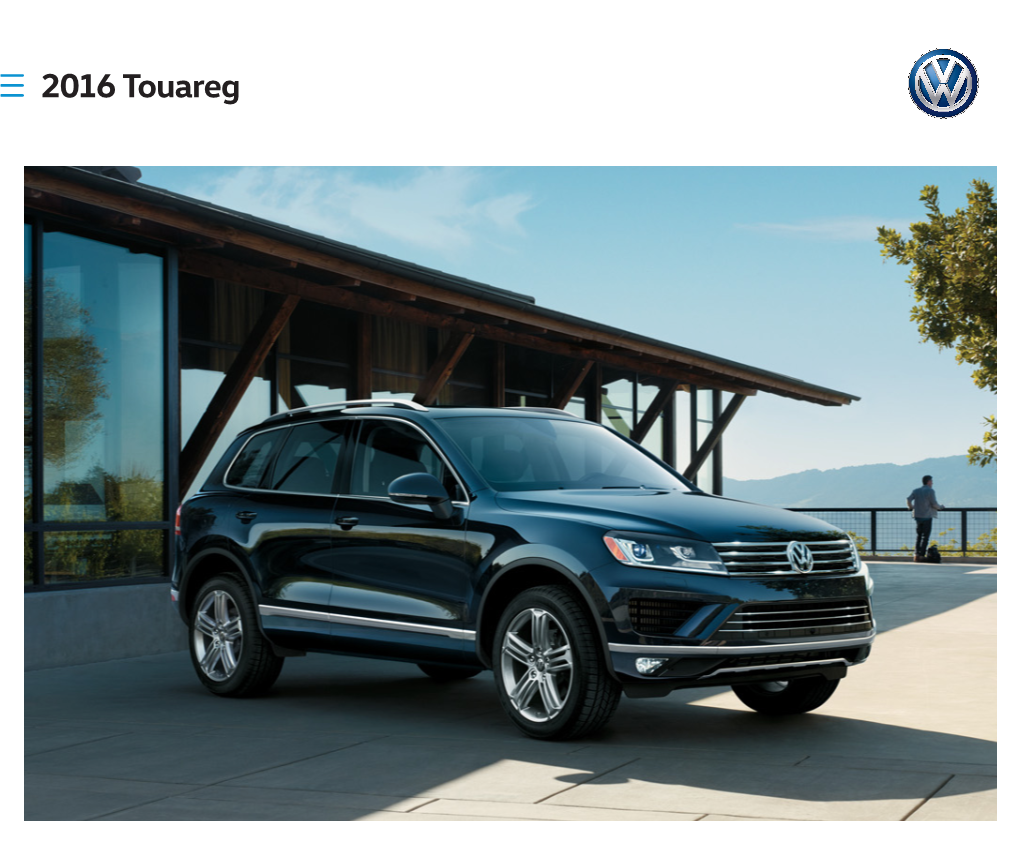 2016 Touareg to U a R E G