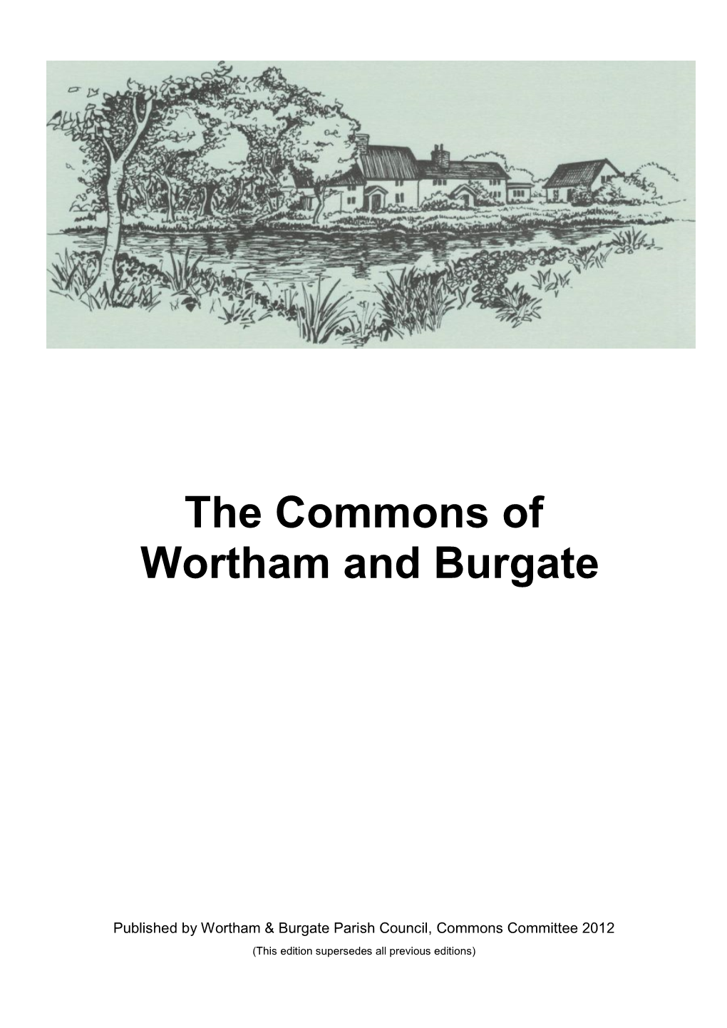 The Commons of Wortham and Burgate
