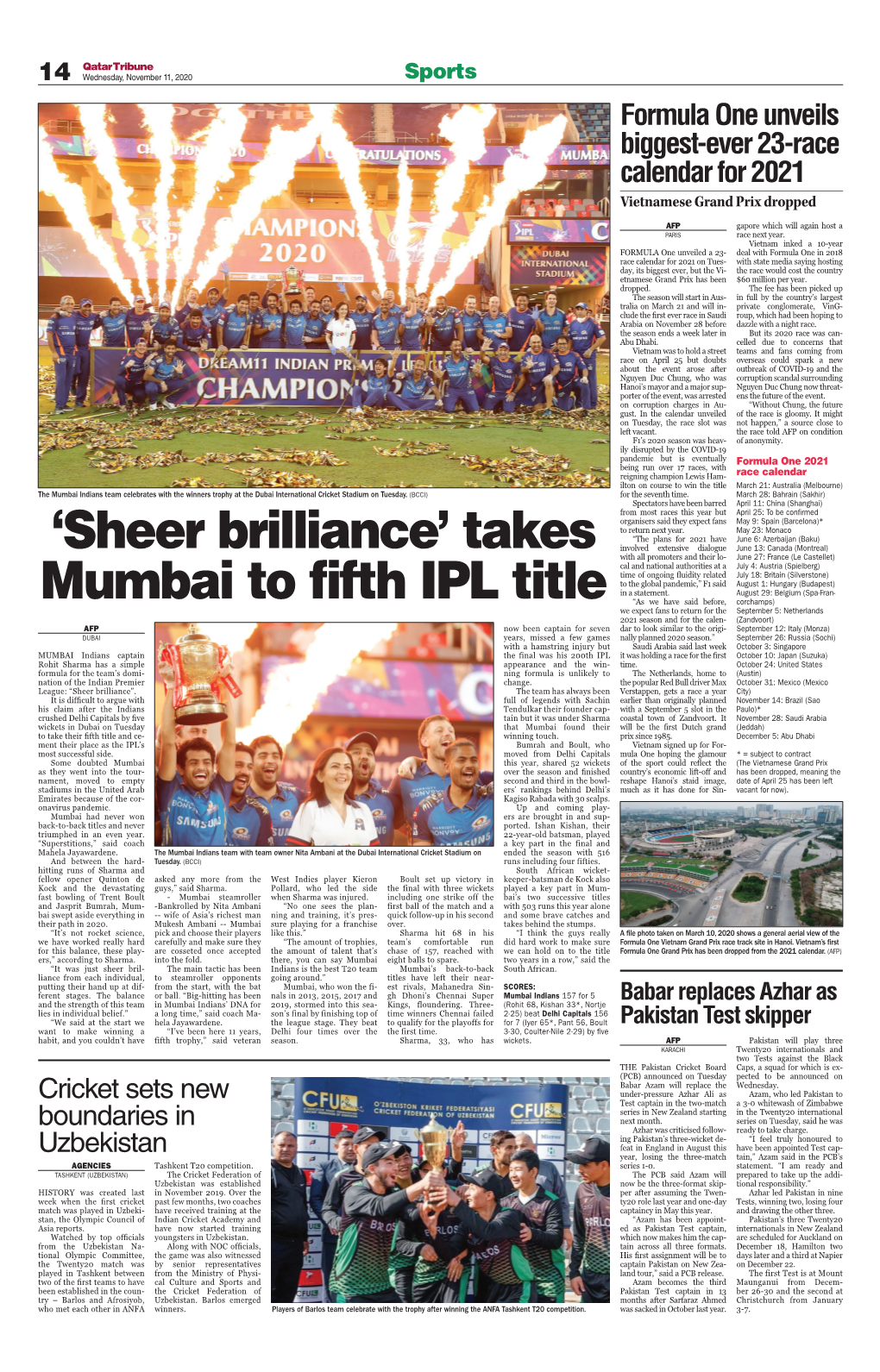 'Sheer Brilliance' Takes Mumbai to Fifth IPL Title