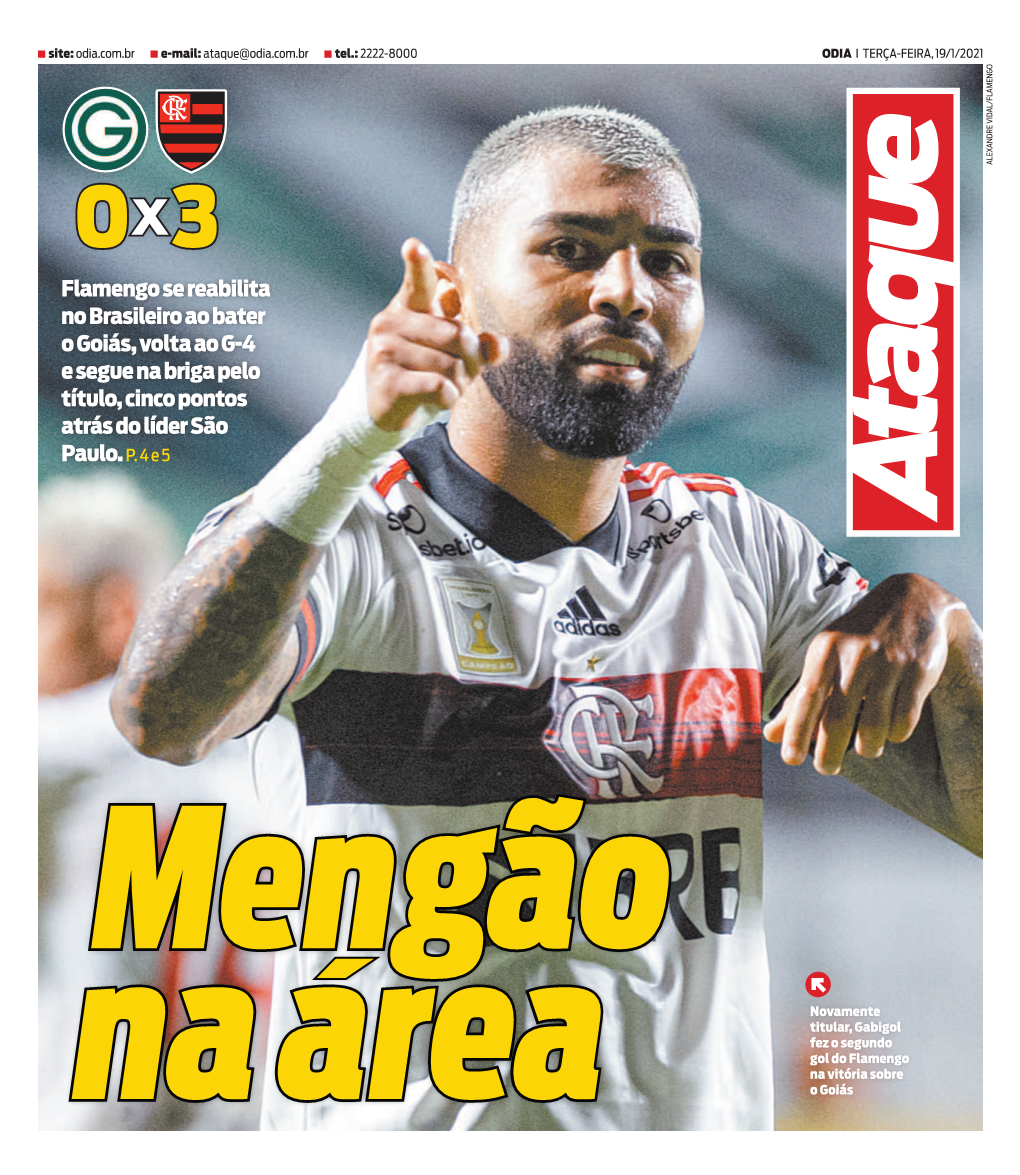 Flamengo Se Reabilita No Brasileiro Ao Bater O Goiás, Volta Ao G-4 E Segue Na Briga Pelo Título, Cinco Pontos Atrás Do Líder São Paulo