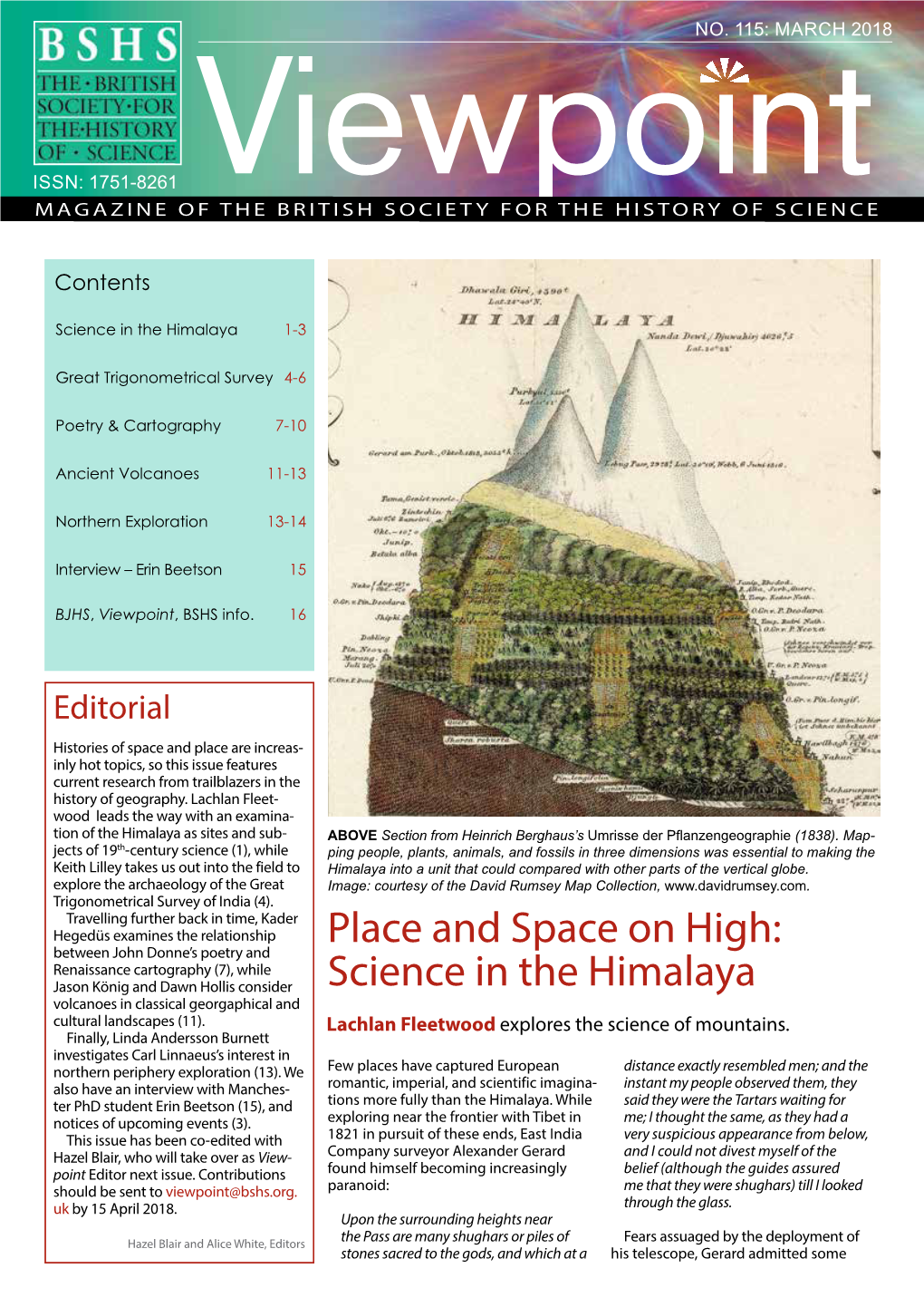 Place and Space on High: Science in the Himalaya