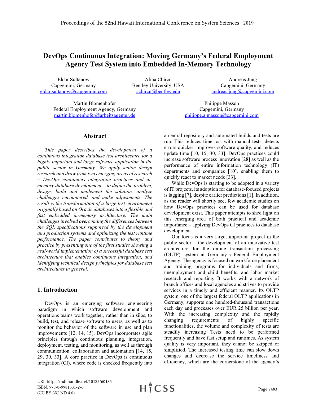 Moving Germany's Federal Employment Agency Test System