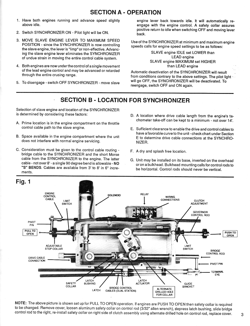 Synchronizer Is Working Electrically