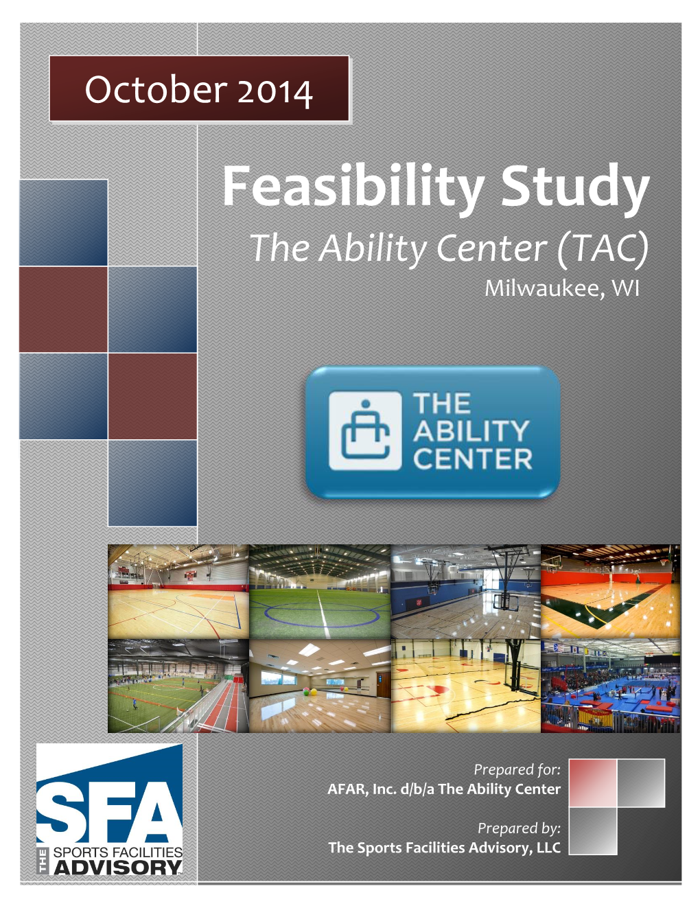 Feasibility Studystudy Powder Ridge Mountain Park the Ability Center& Resort(TAC) Middlefield,Milwaukee, CT WI