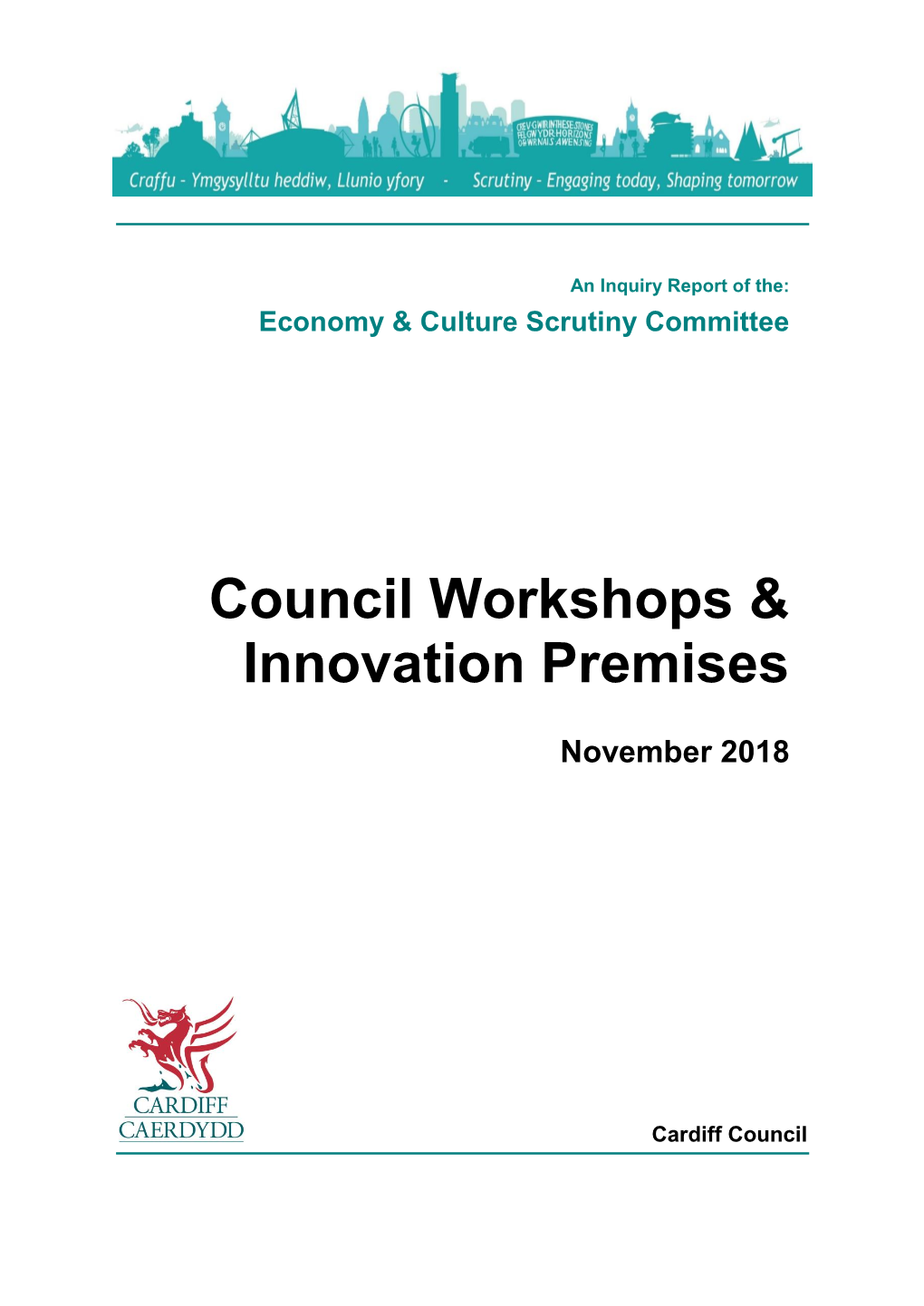 Council Workshops & Innovation Premises