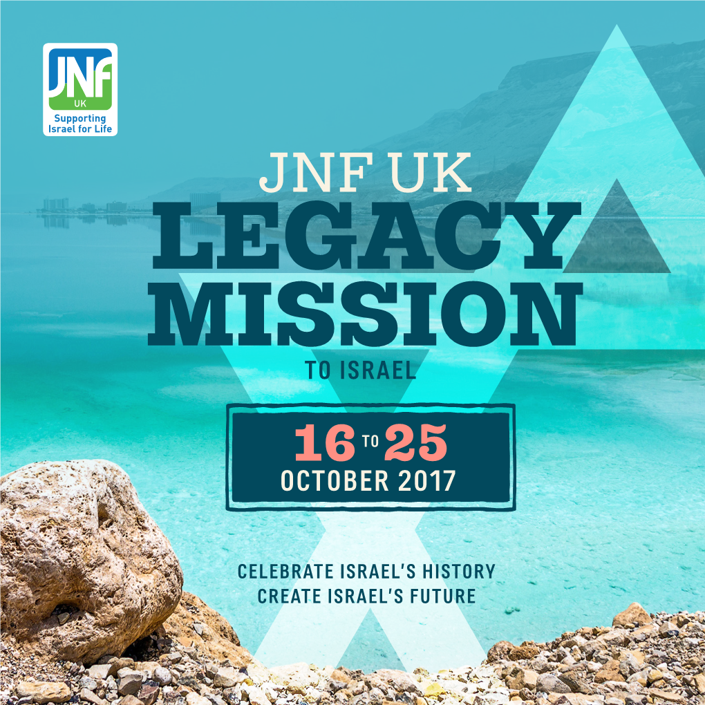 Legacy Mission to Israel