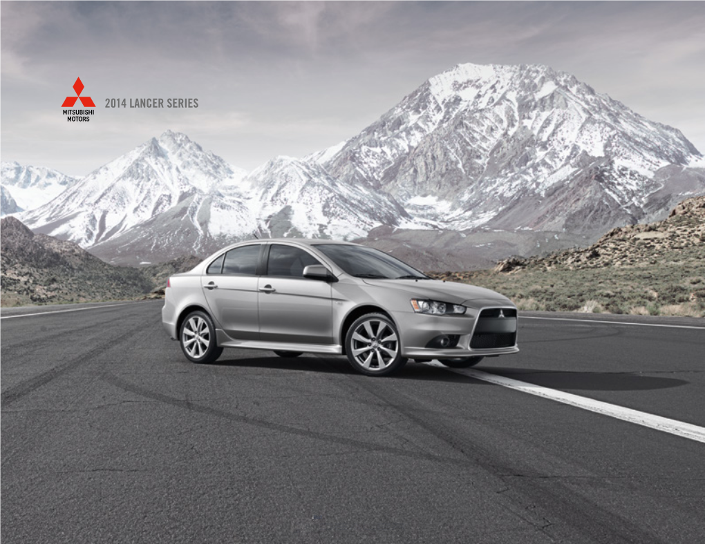 2014 Mitsubishi Lancer Brochure