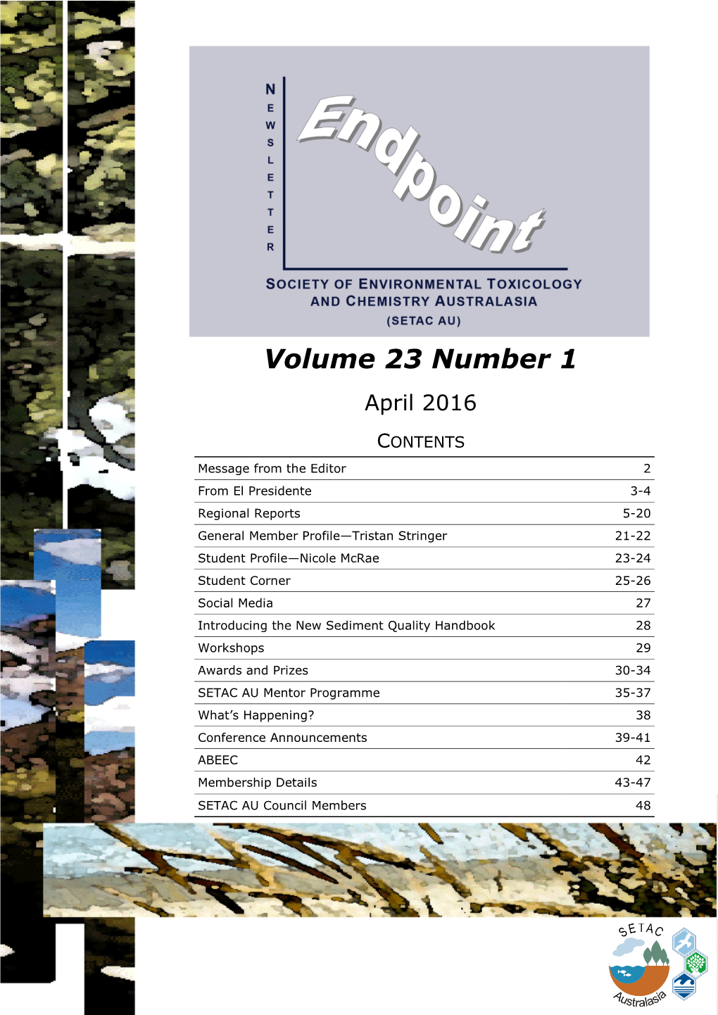 Endpoint Vol 23 (2016), Issue 1