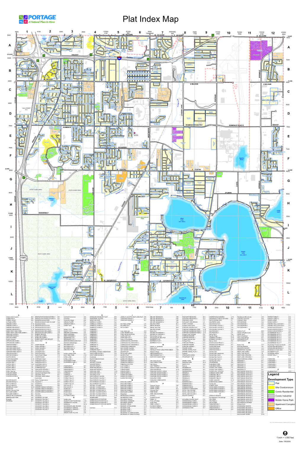 Plat Index Map (PDF)