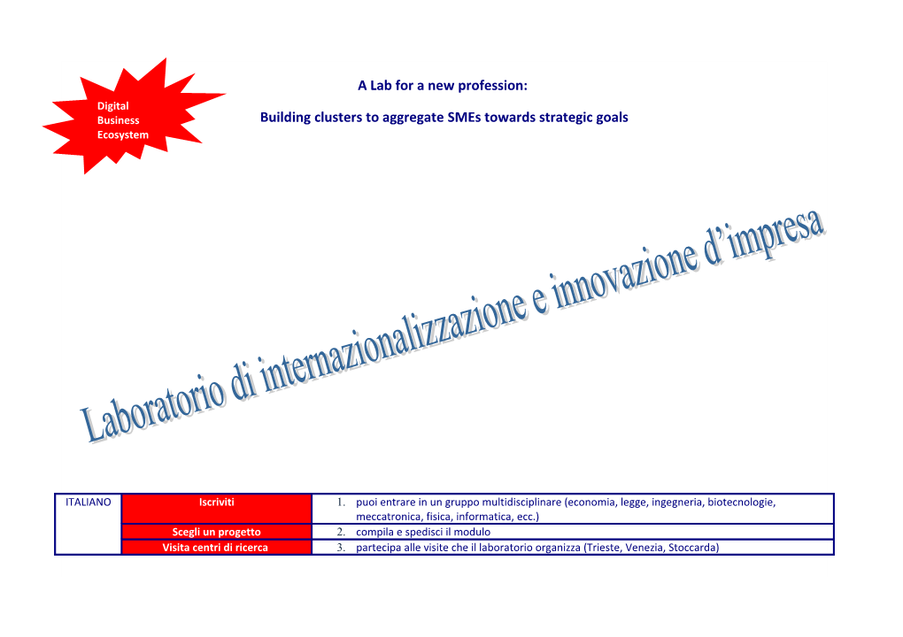 Scheda Presentazione Laboratorio 2011-2012