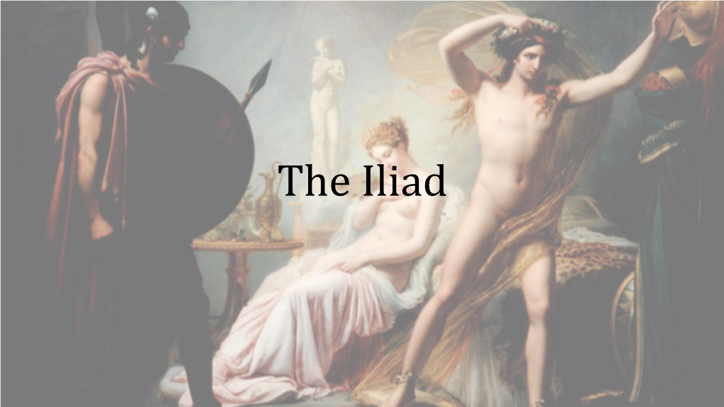 The Iliad Background Gaia (Earth)