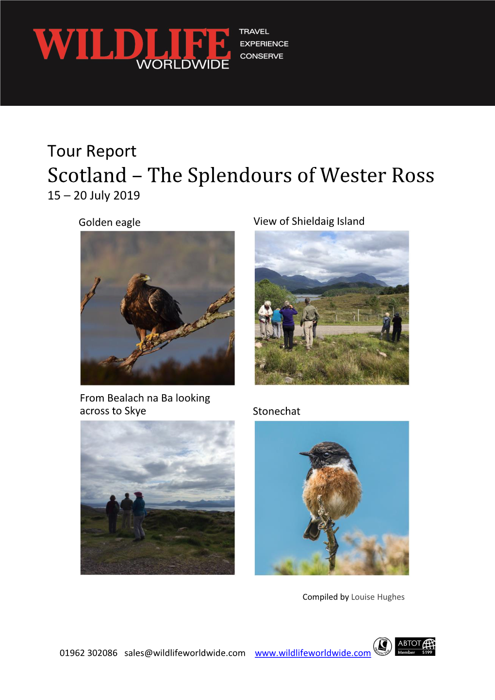 The Splendours of Wester Ross 15 – 20 July 2019