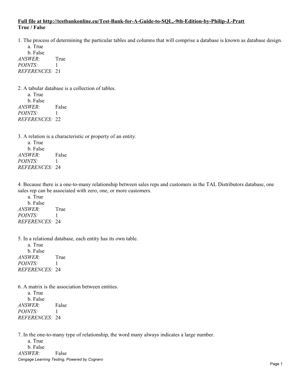 Chapter 2: Database Design Fundamentals