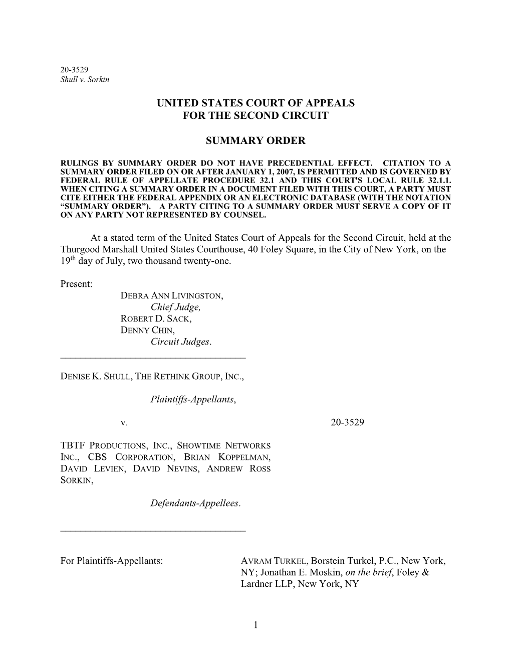 United States Court of Appeals for the Second Circuit