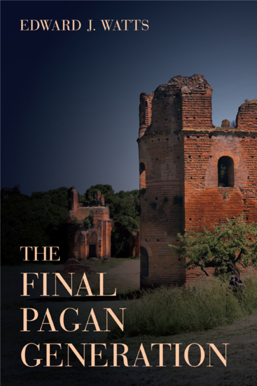 The Final Pagan Generation Transformation of the Classical Heritage Peter Brown, General Editor