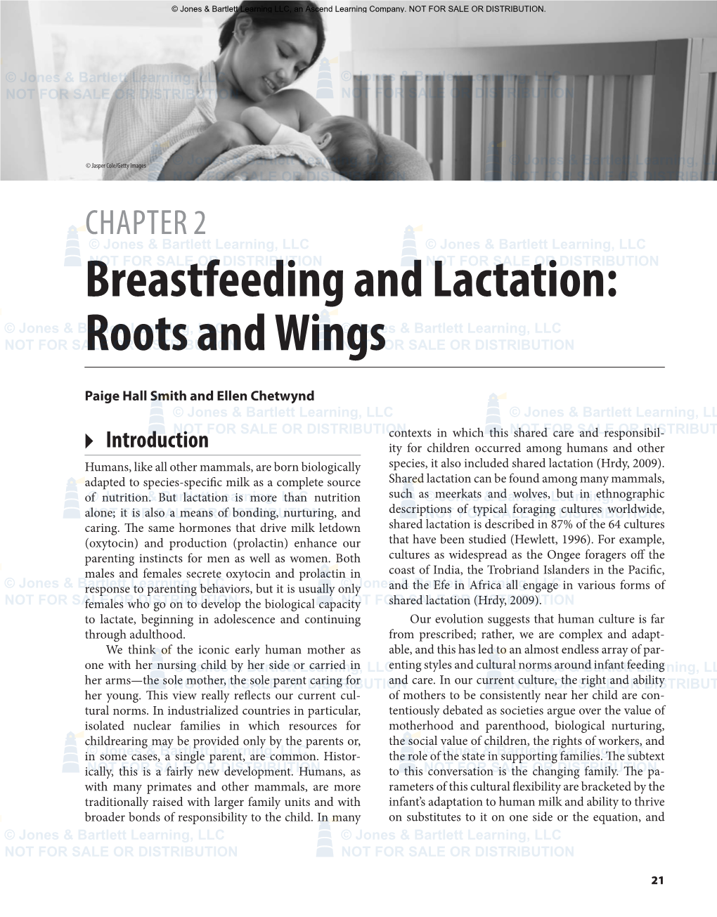 Breastfeeding and Lactation: Roots and Wings