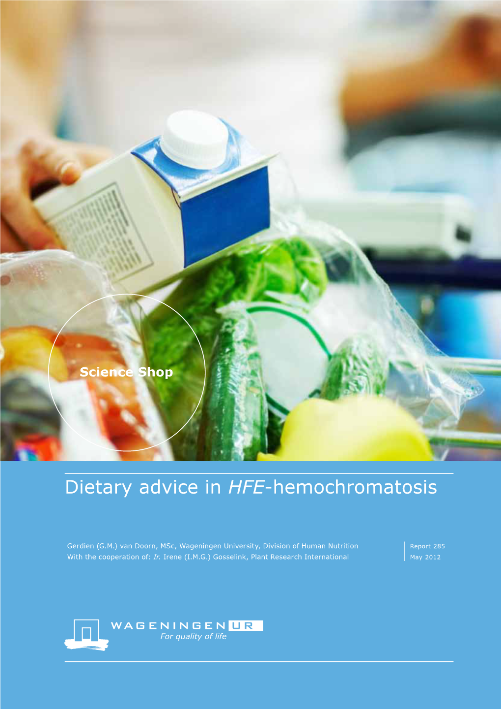 Dietary Advice in HFE-Hemochromatosis