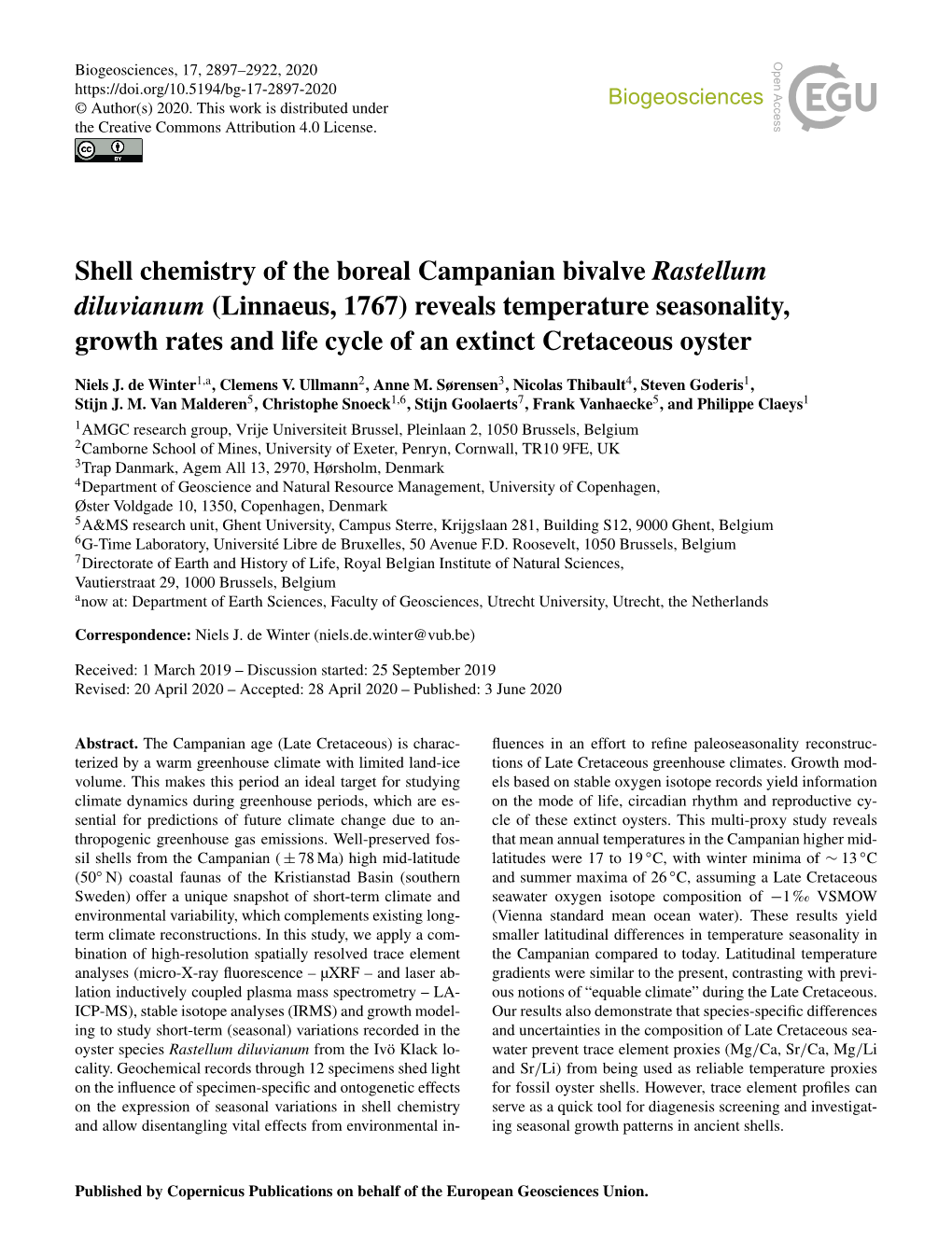 Article Is Available On- Observation Supports Previous Studies That Found the Expres- Line At