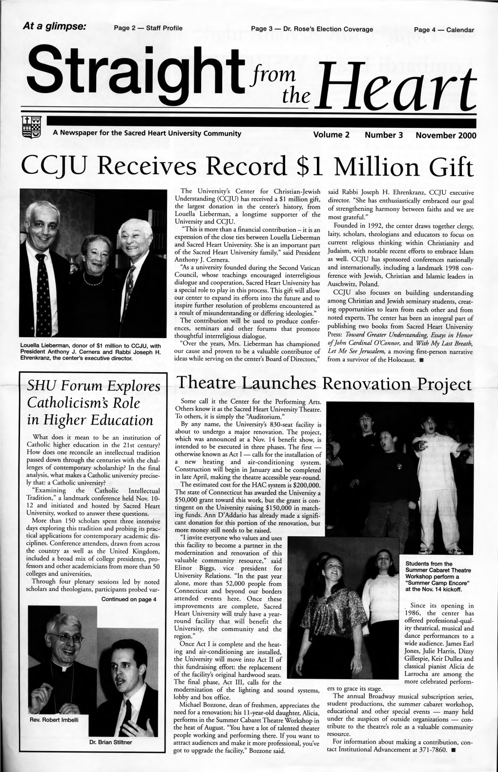 CCJU Receives Record $1 Million Gift