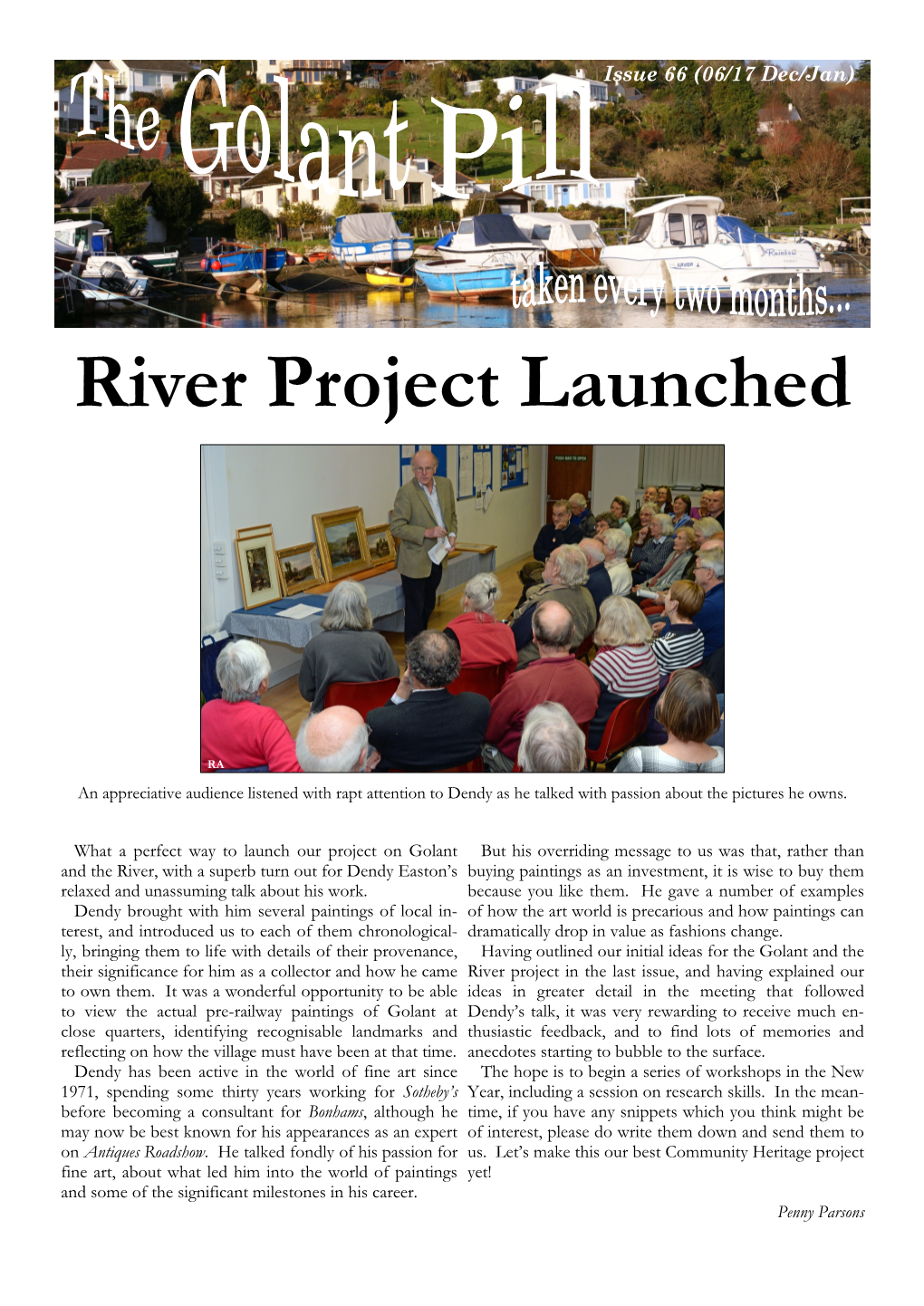 River Project Launched