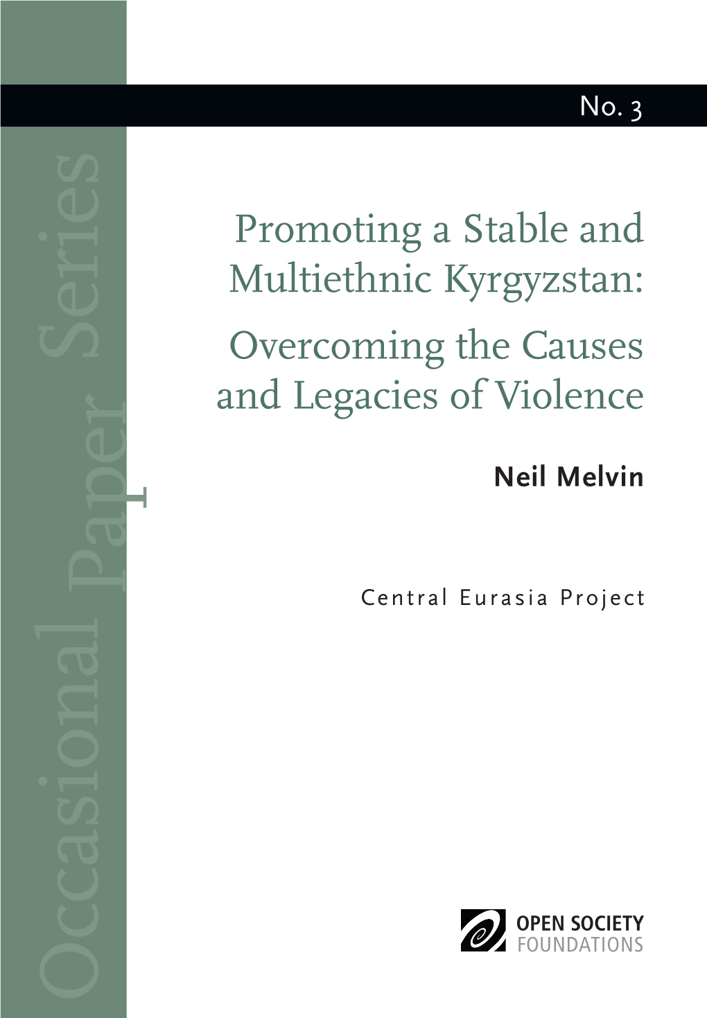 OP-No3-Promoting a Stable and Multiethnic Kyrgyzstan-05-15-2013