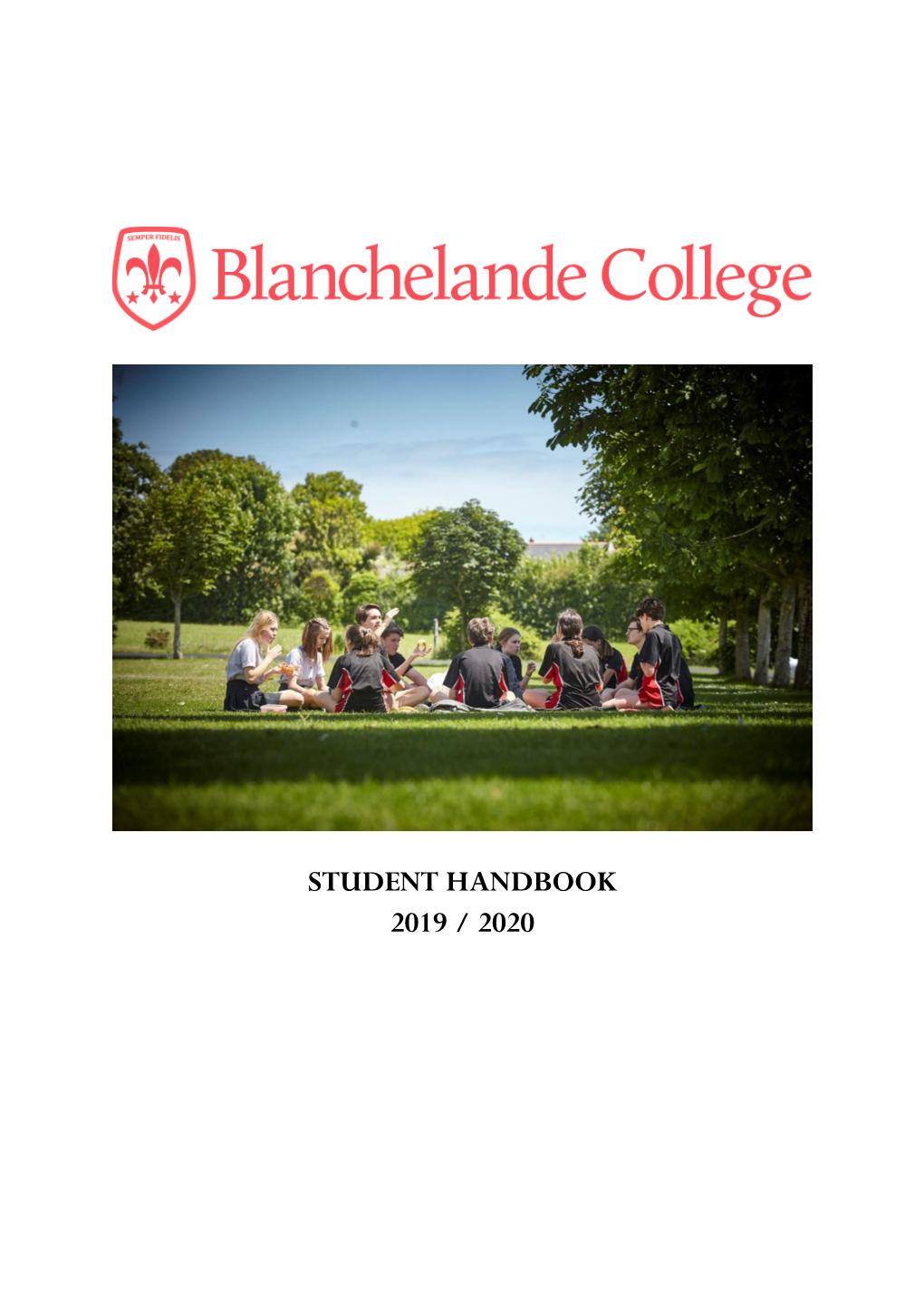 Student Handbook 2019 / 2020