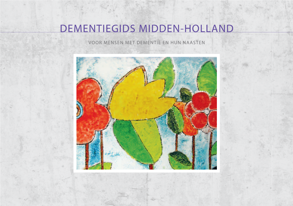 Dementiegids Midden-Holland