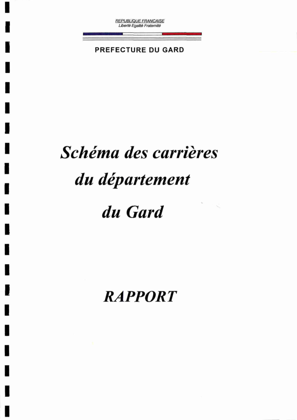 Schéma Des Carrières Du Département Du Gard