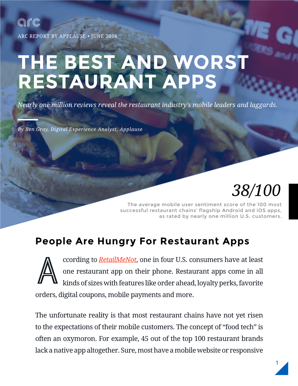 The Best and Worst Restaurant Apps