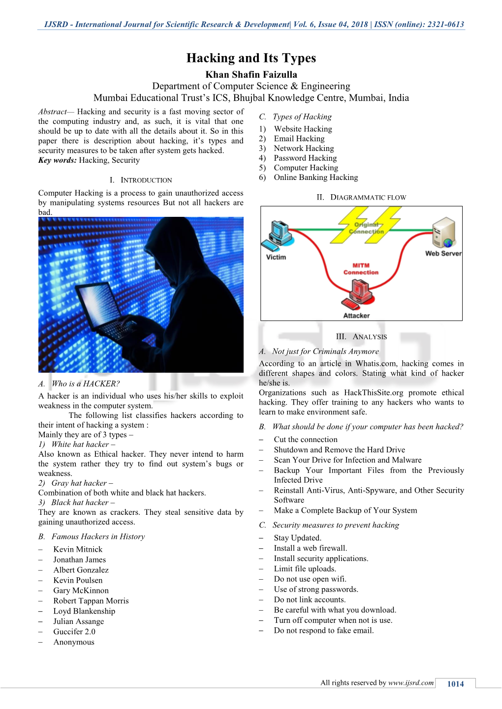 International Journal for Scientific Research & Development