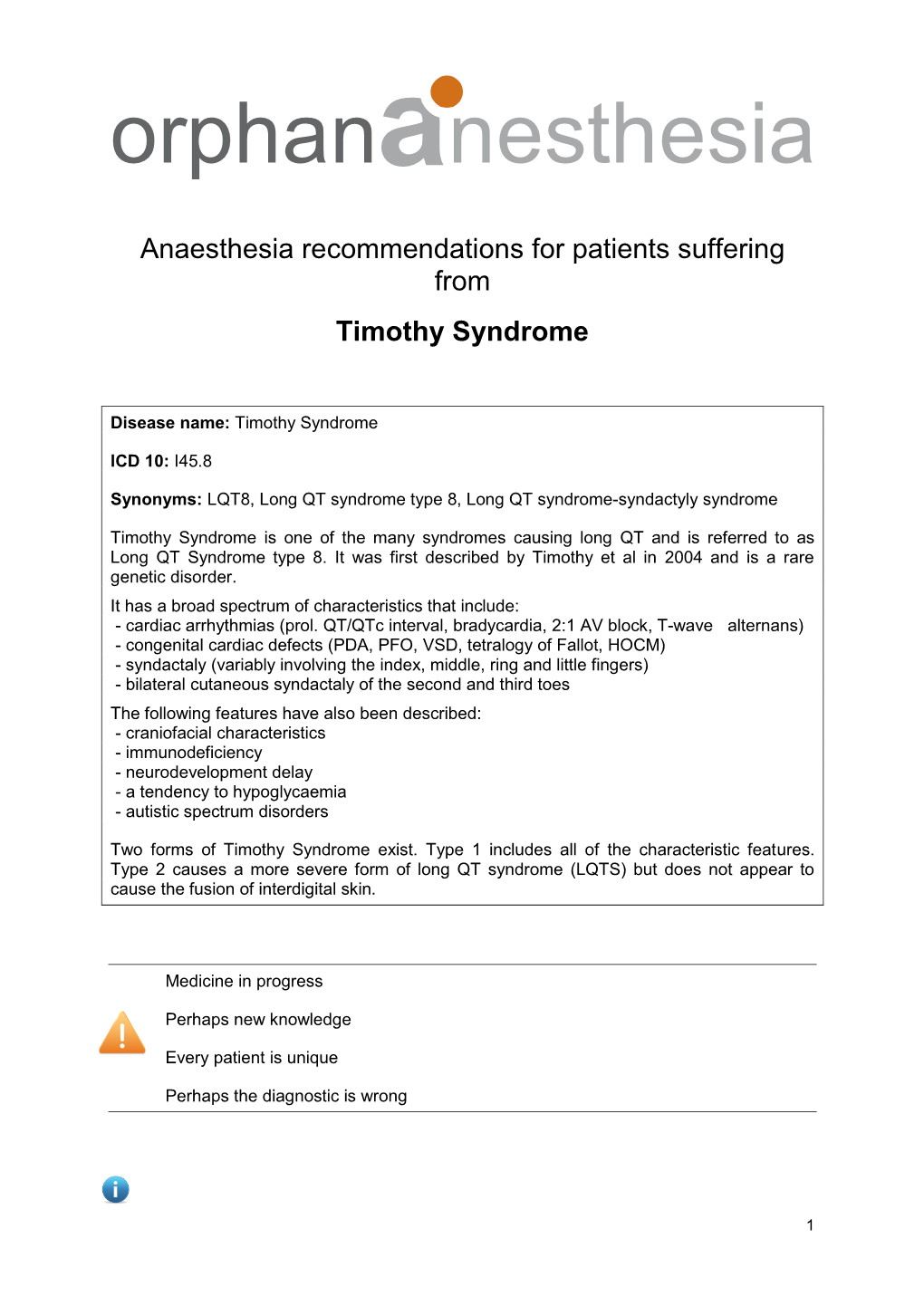 Timothy Syndrome