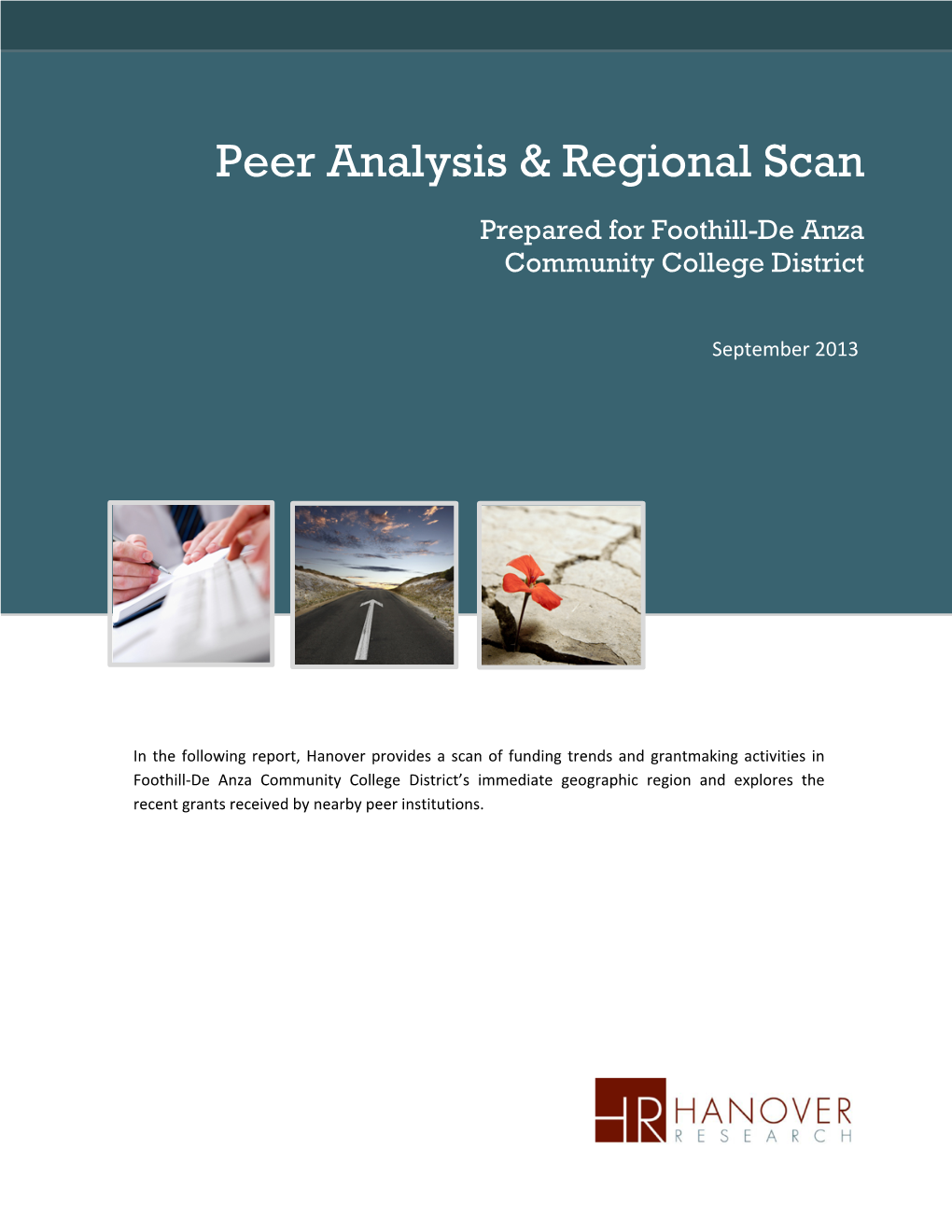 Peer Analysis Regional Scan