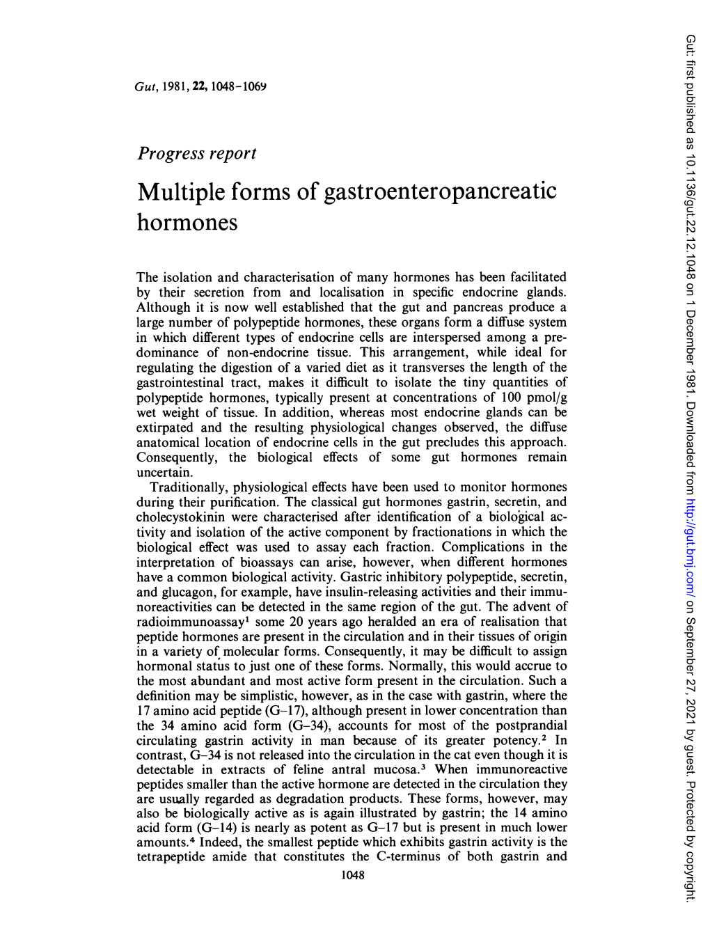 Multiple Forms Ofgastroenteropancreatic