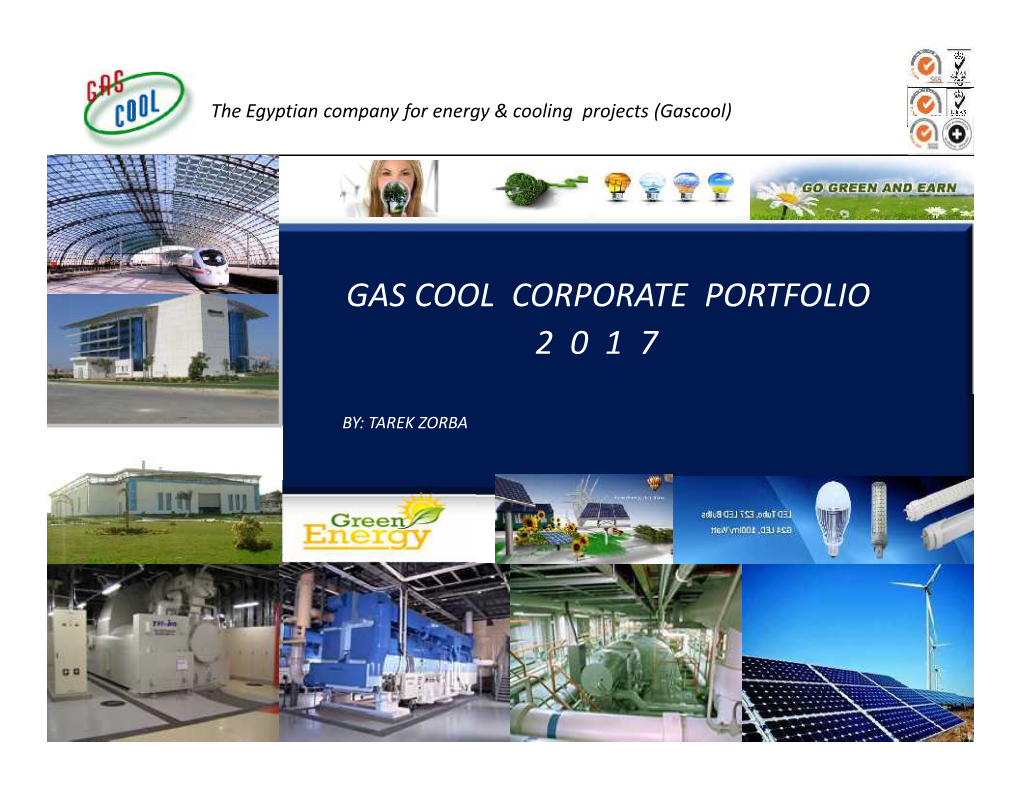 The Egyptian Company for Energy & Cooling Projects (Gascool)