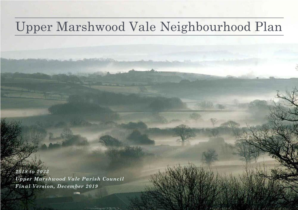 Upper Marshwood Vale Neighbourhood Plan