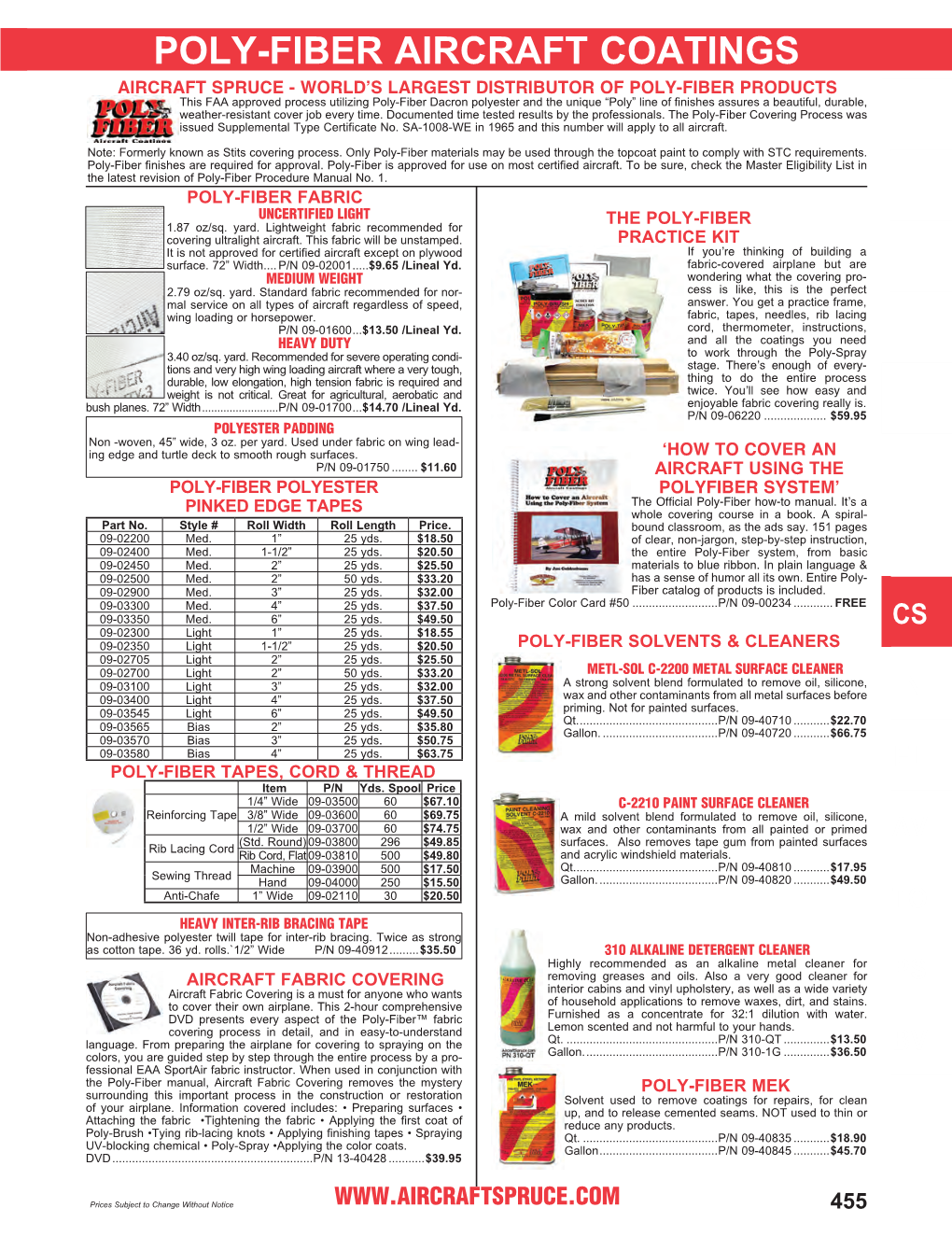 Poly-Fiber Aircraft Coatings