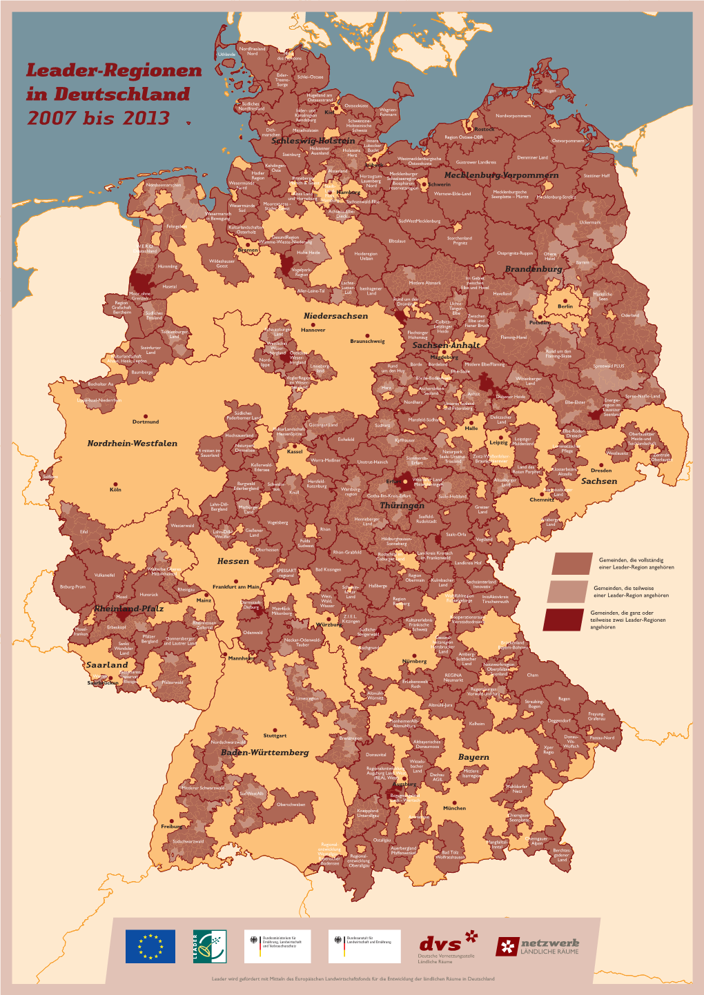 Saarland Mecklenburg-Vorpommern Schleswig-Holstein Brandenburg Sachsen Sachsen-Anhalt Thüringen Niedersachsen Nordrhein-Westfal