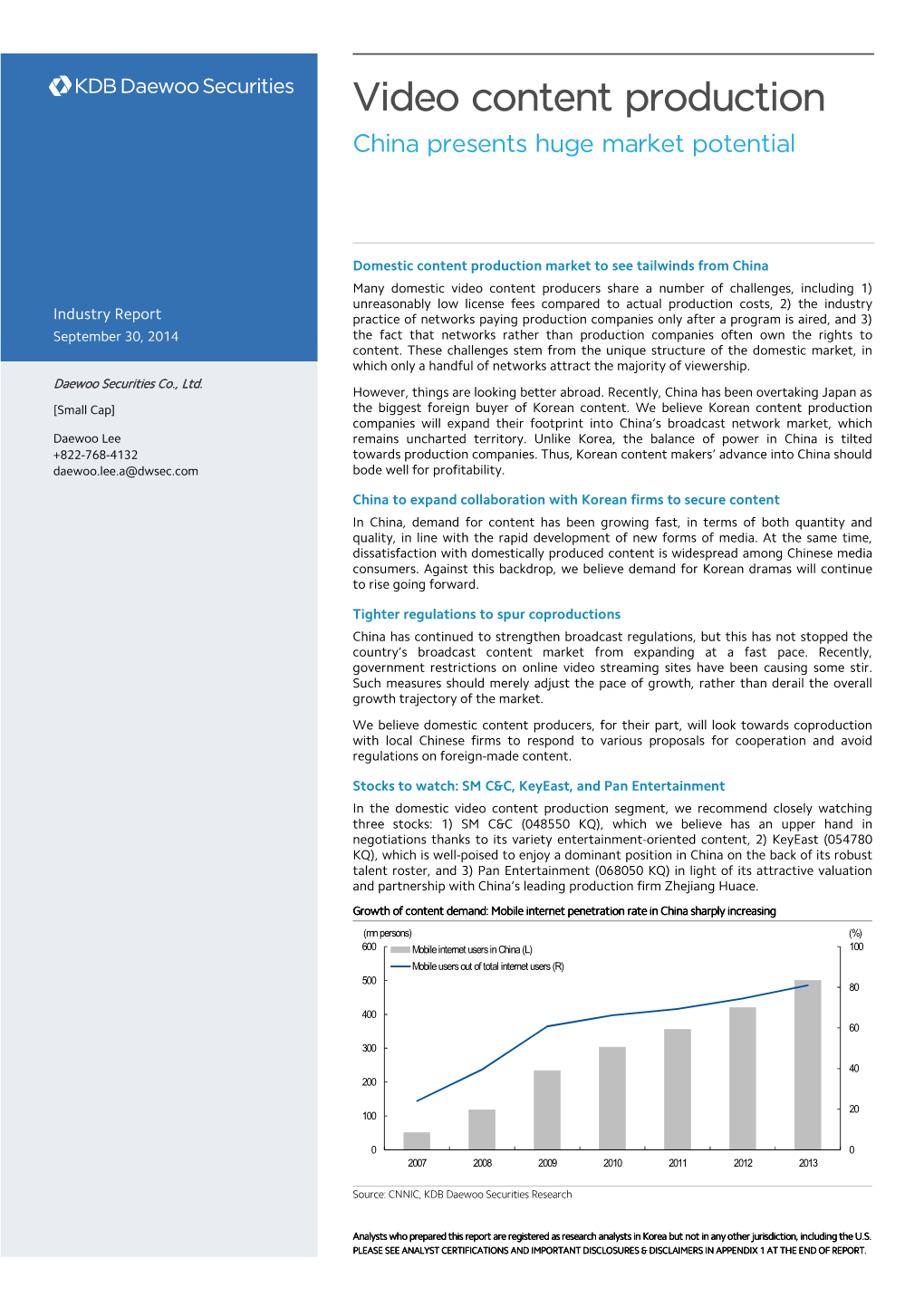 Video Content Production China Presents Huge Market Potential