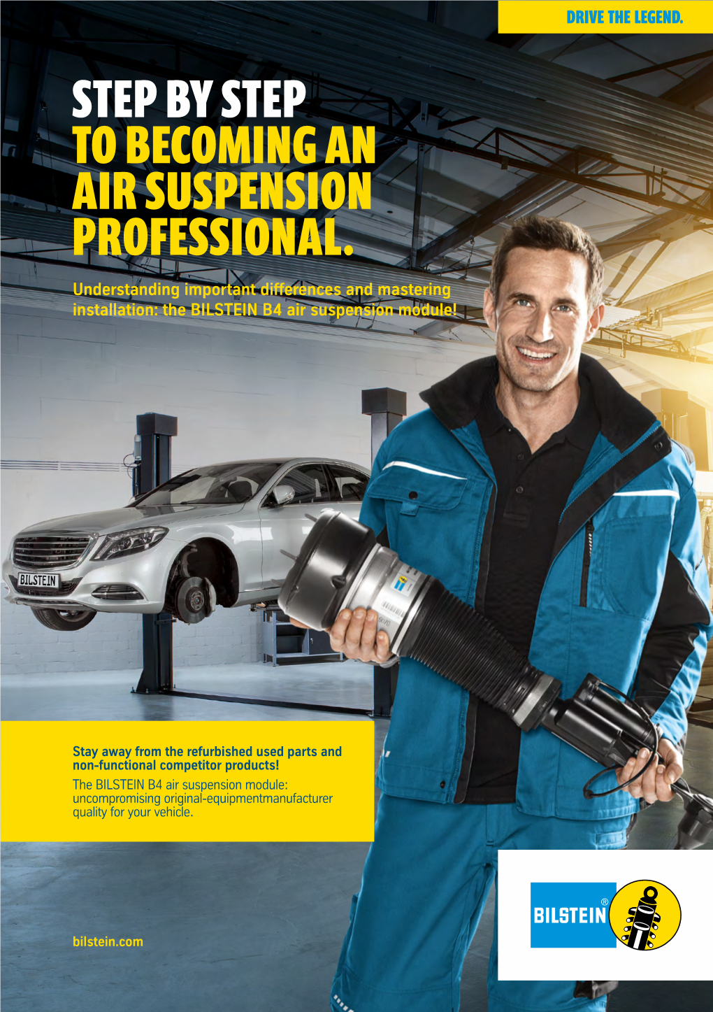 STEP by STEP to BECOMING an AIR SUSPENSION PROFESSIONAL. Understanding Important Differences and Mastering Installation: the BILSTEIN B4 Air Suspension Module!