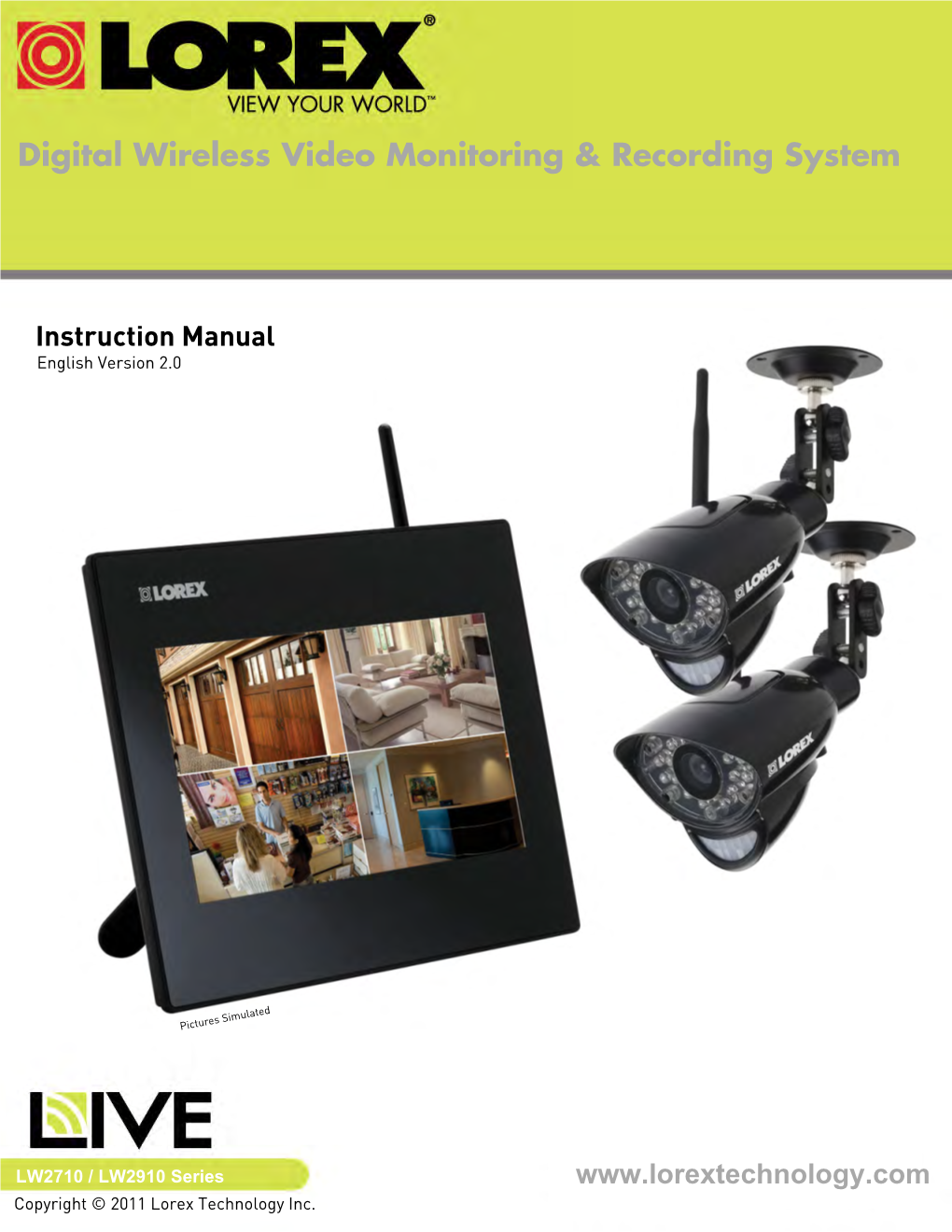 Digital Wireless Video Monitoring & Recording System
