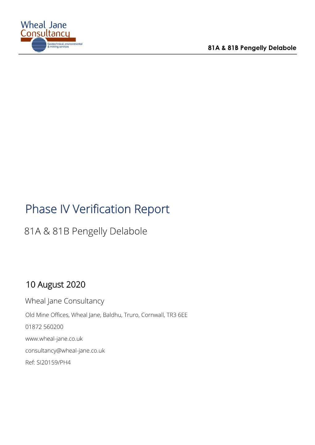 Phase IV Verification Report