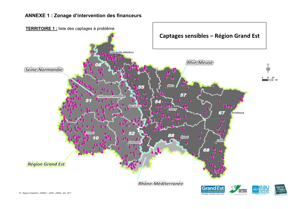 Captages Sensibles – Région Grand Est